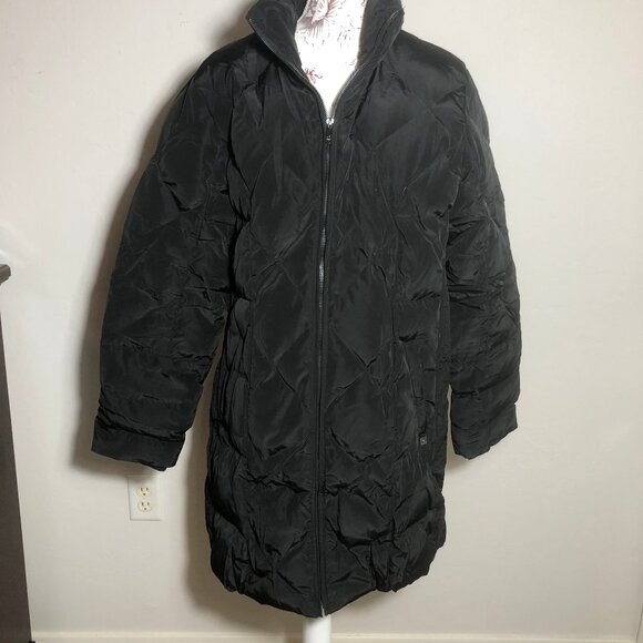 ✨ Weatherproof Black Quilted Puffer Coat – XL – Classic Winter Snow Ski Jacket - Picture 2 of 15